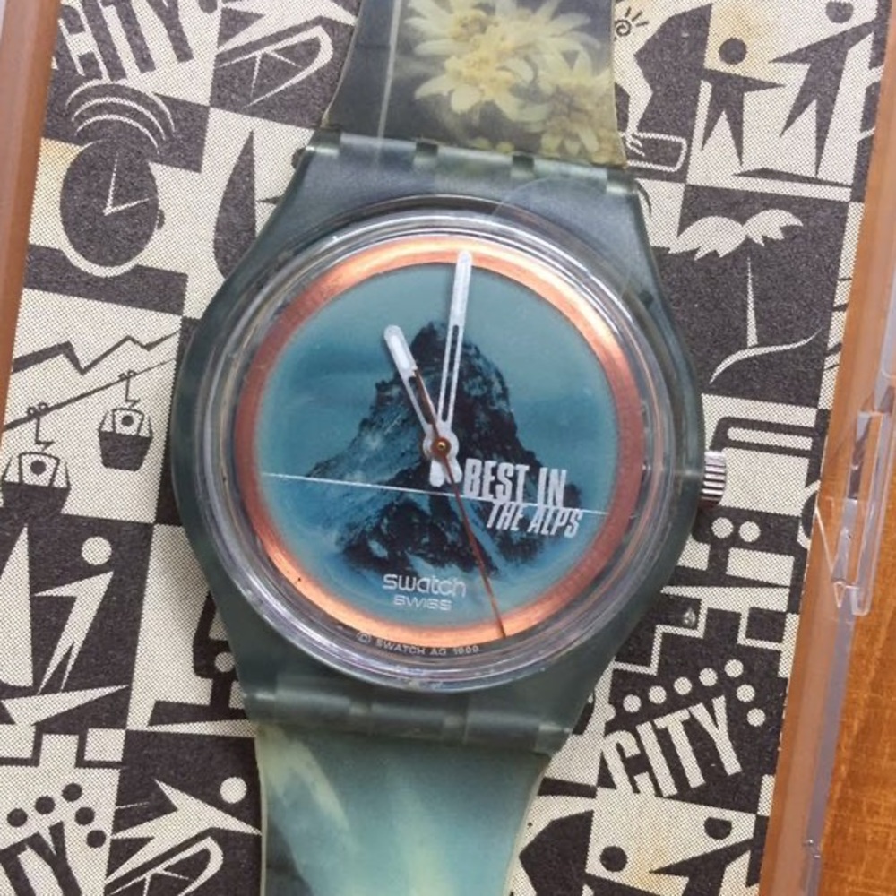 Swatch Access Wristwatch-Best in the Alps